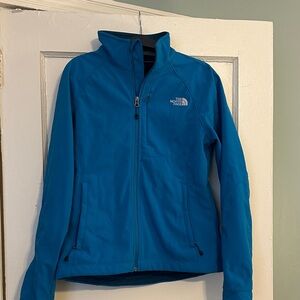 The North Face Vibrant Blue Softshell Jacket